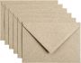 Papicolor Envelop C6 114x162mm Kraft grijs - Thumbnail 1