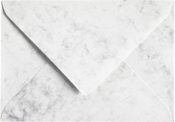 Papicolor Envelop C6 114x162mm marble grijs - Foto 2