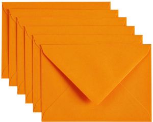 Papicolor Envelop C6 114x162mm oranje