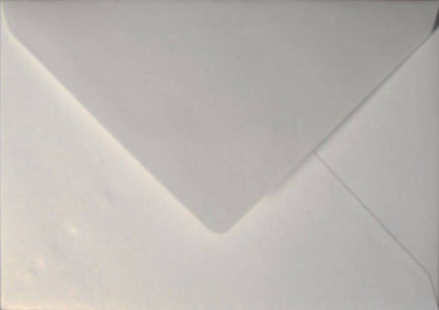 Papicolor Envelop EA5 156x220mm metallic parelwit