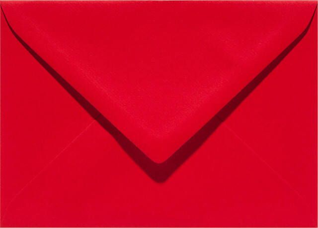Papicolor Envelop EA5 156x220mm rood