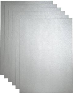 Papicolor Kopieerpapier A4 120gr 6vel metallic zilver