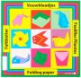 Papyrus Vouwblaadjes vierkant 16x16cm 65gram assorti - Thumbnail 2