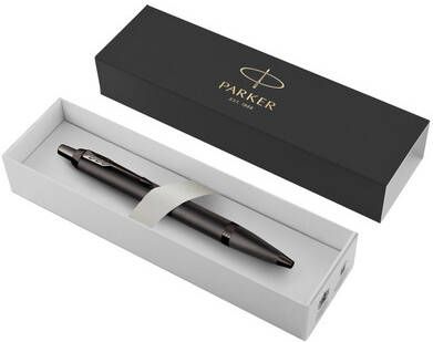 Parker IM Monochrome Titanium balpen medium giftbox - Foto 2