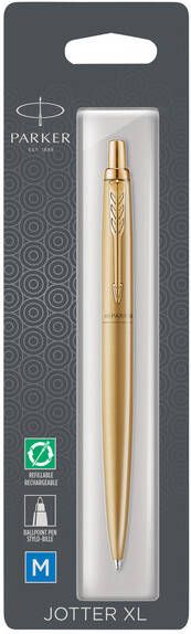 Parker Balpen Jotter XL Monochrome gold medium blisterÃ 1 stuk