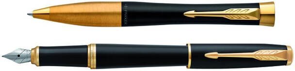 Parker Balpen Urban twist matt black GT medium