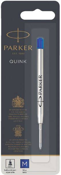 Parker Gelpenvulling blauw 0.7mm blister