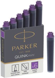 Parker Inktpatroon Quink mini tbv esprit lila