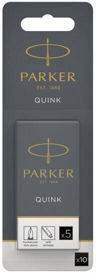 Parker Inktpatroon Quink zwart