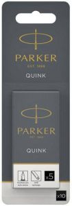 Parker Inktpatroon Quink zwart