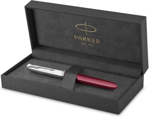 Parker Vulpen 51 burgundy CT fijn