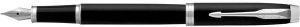 Parker IM vulpen fijn Matte Black CT