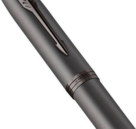 Parker IM Monochrome Titanium vulpen medium giftbox - Foto 2