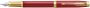 Parker IM Premium vulpen medium in giftbox deep red(rood goud ) - Thumbnail 4