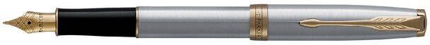 Parker Vulpen Sonnet stainless steel GT medium