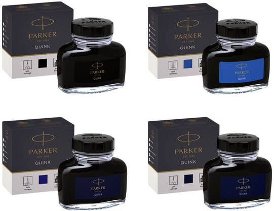 Parker Vulpeninkt Quink permanent 57ml blauw - Foto 2