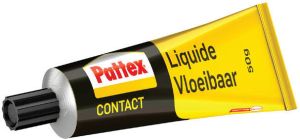 Pattex contactlijm Vloeibaar tube van 50 g op blister