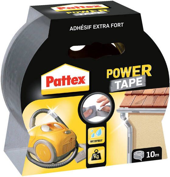 Pattex Plakband Power Tape 50mmx10m grijs