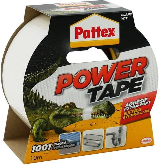 Pattex Plakband Power Tape 50mmx10m wit