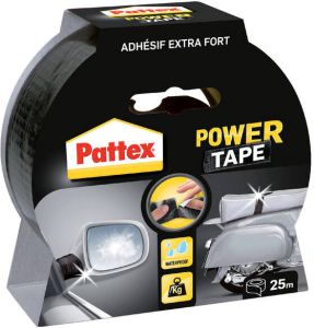 Pattex plakband Power Tape lengte: 25 m zwart