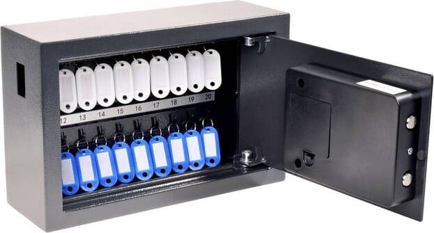 Pavo Sleutelkast High security advanced 20 haken 200x310x100mm
