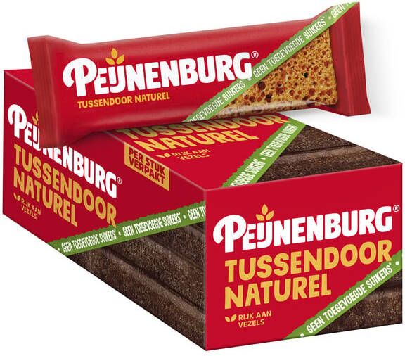 Peijnenburg Koek naturel zonder toegevoegde suiker 27 gram