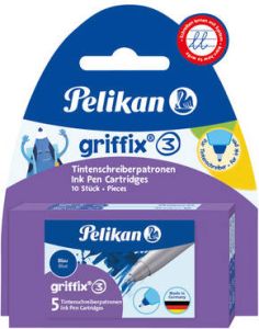 Pelikan Griffix vulling voor roller blister van 2 doosjes van 5 stuks