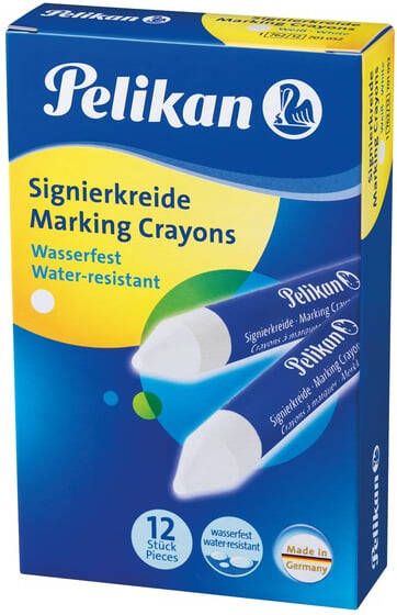 Pelikan Markeerkrijt 762 12 wit