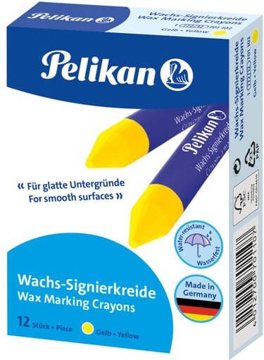 Pelikan Markeerkrijt 772 12 geel