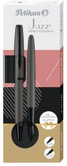 Pelikan Schrijfset Jazz Noble Elegance K36+P36 metaal stone