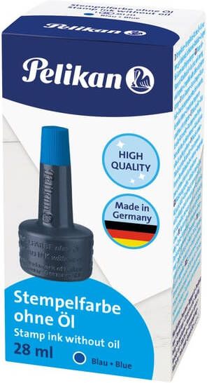 Pelikan Stempelinkt flacon 28ml blauw