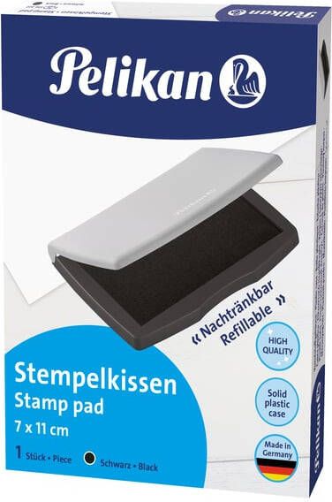 Pelikan Stempelkussen ft 7 x 11 cm zwart