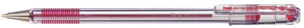 Pentel Balpen BK77 rood 0.25mm - Foto 2