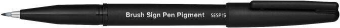 Pentel Brushpen Sign SESP15-NX Grijs met Pigment