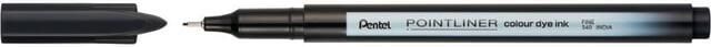 Pentel Fineliner Pointliner S40-A fijn zwart