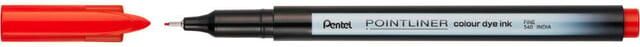 Pentel Fineliner Pointliner S40-B fijn rood