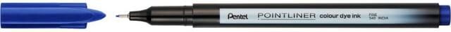Pentel Fineliner Pointliner S40-C fijn blauw
