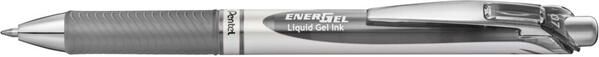 Pentel Gelschrijver BL77 Energel medium grijs - Foto 1