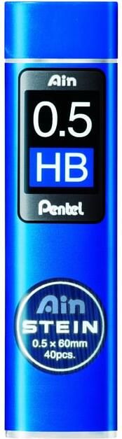 Pentel Potloodstift Ain Stein HB 0.5mm kokerà 40 stuks