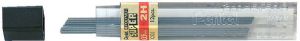 Pentel Potloodstift 0.5mm zwart per koker 2H