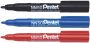 Pentel Viltstift NN50 rond blauw 1.5-3mm - Thumbnail 2