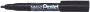 Pentel Viltstift NN50 rond zwart 1.5 3mm - Thumbnail 2
