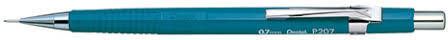 Pentel vulpotlood voor potloodstiften: 0 7 mm blauwe houder