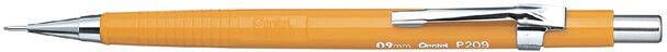 Pentel vulpotlood voor potloodstiften: 0 9 mm gele houder