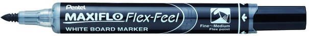 Pentel Whiteboardmarker MWL5SBF Maxiflo rond 1.5-4.5mm zwart
