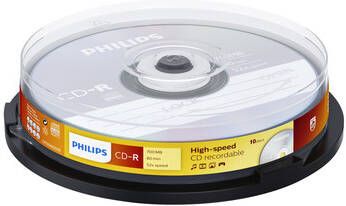 Philips CD-R 80Min 700MB 52x SP (10)