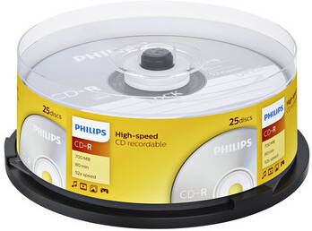 Philips CD-R 80Min 700MB 52x SP (25)