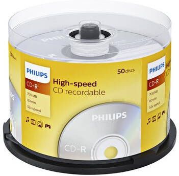 Philips CD-R 80Min 700MB 52x SP (50)