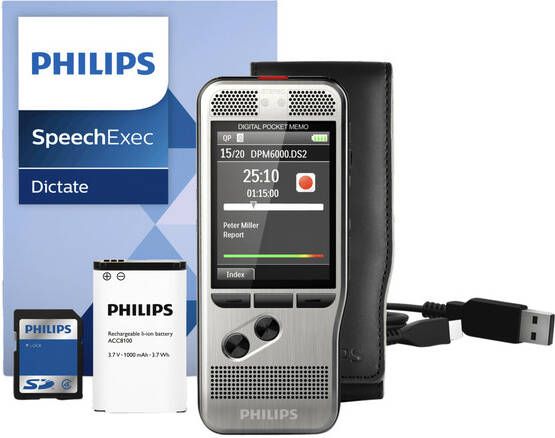 Philips Dicteerapparaat PocketMemo DPM6000 - Foto 2