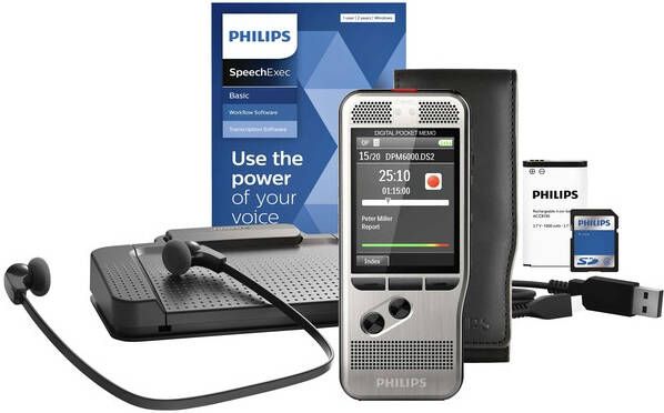 Philips Dicteerapparaat PocketMemo DPM6700